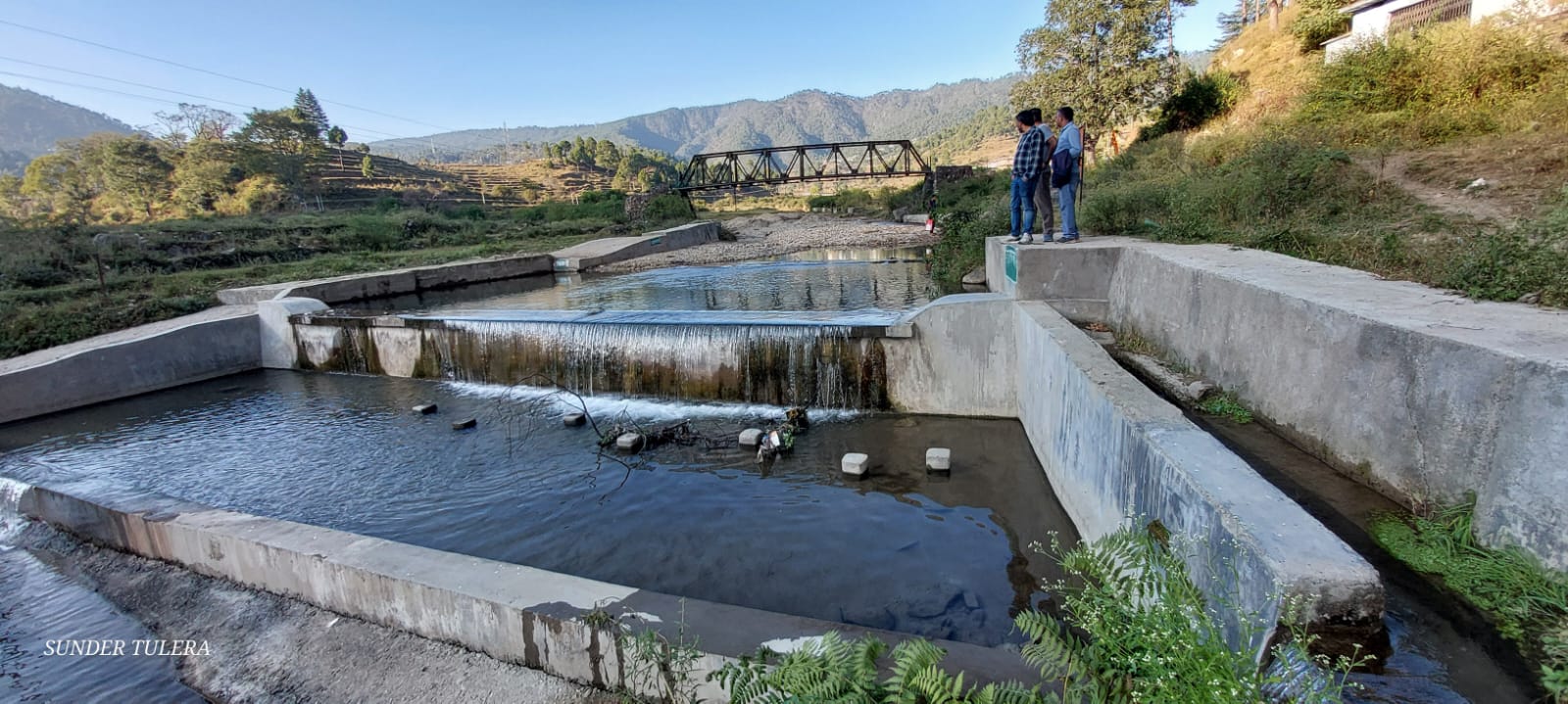 जल संरक्षण से सिंचाई हुई सुदृढ़।