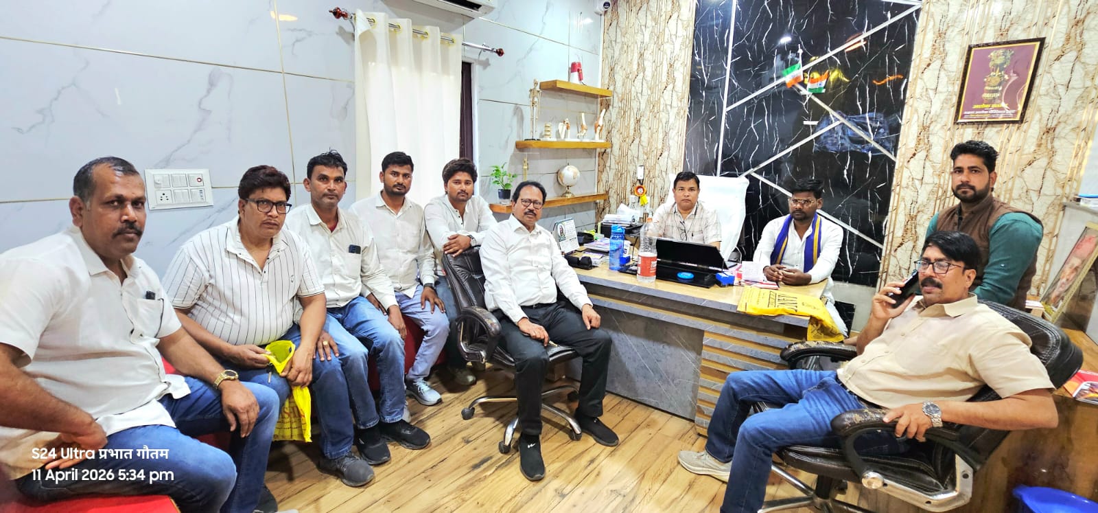 छिबरामऊ में अंबेडकर जयंती पर भव्य शोभायात्रा की तैयारियां तेज।