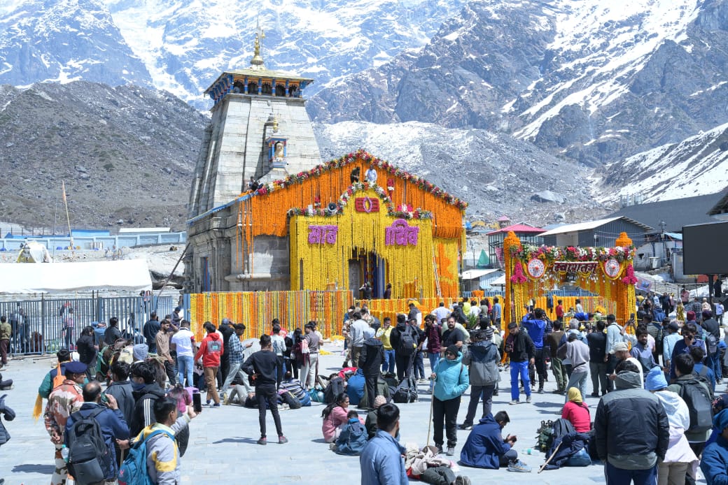 22 अप्रैल को प्रातः 08 बजे शुभ मुहूर्त में खुलेंगे श्री केदारनाथ धाम के कपाट, तैयारियां पूर्ण।