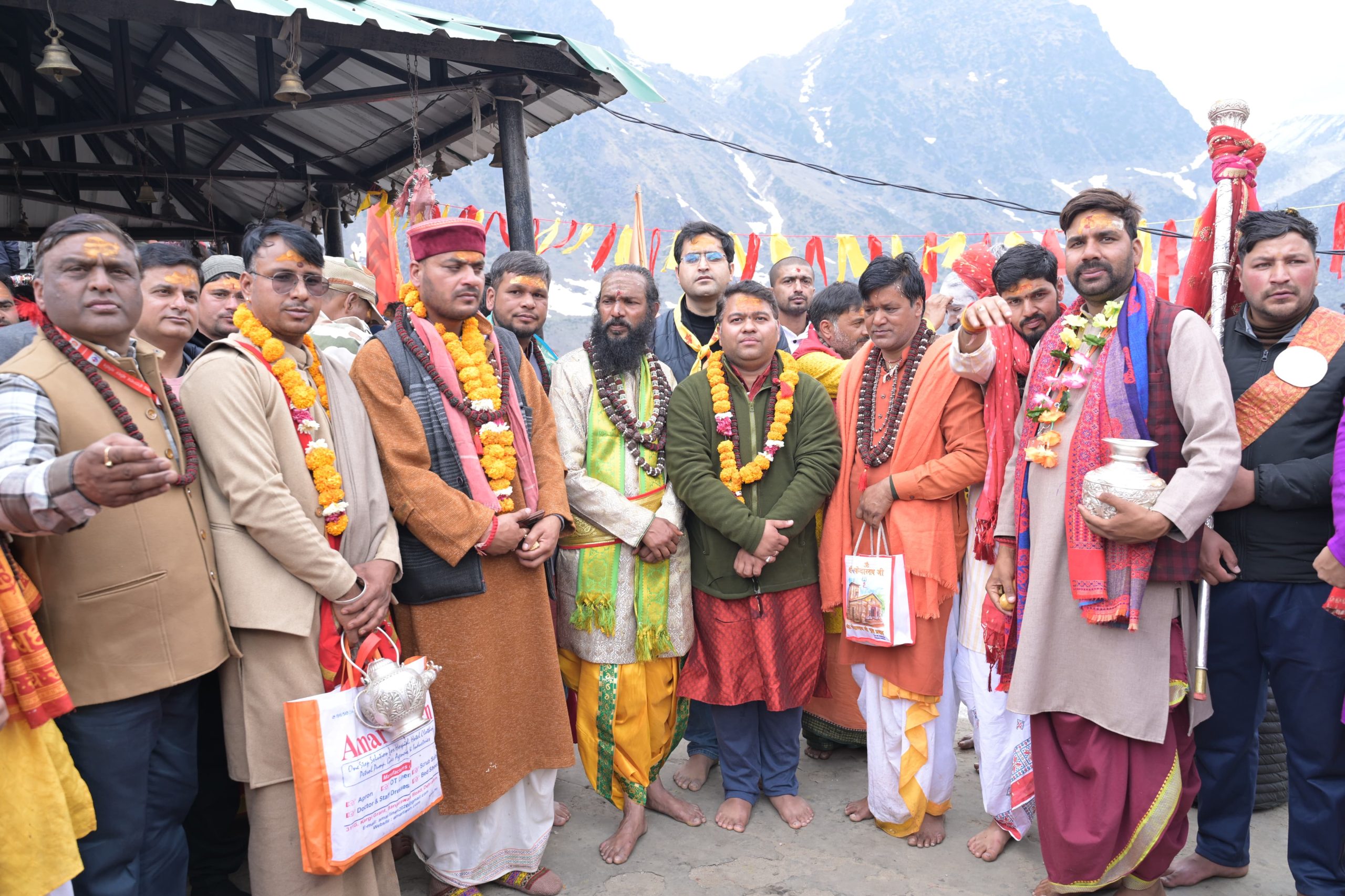 केदारनाथ धाम स्थित श्री भकुंट भैरव नाथ मंदिर के कपाट खुले।