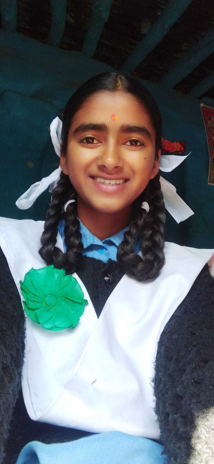 जंगल के रास्तों से तय किया स्कूल का सफर, 90% अंकों के साथ स्कूल टॉप।