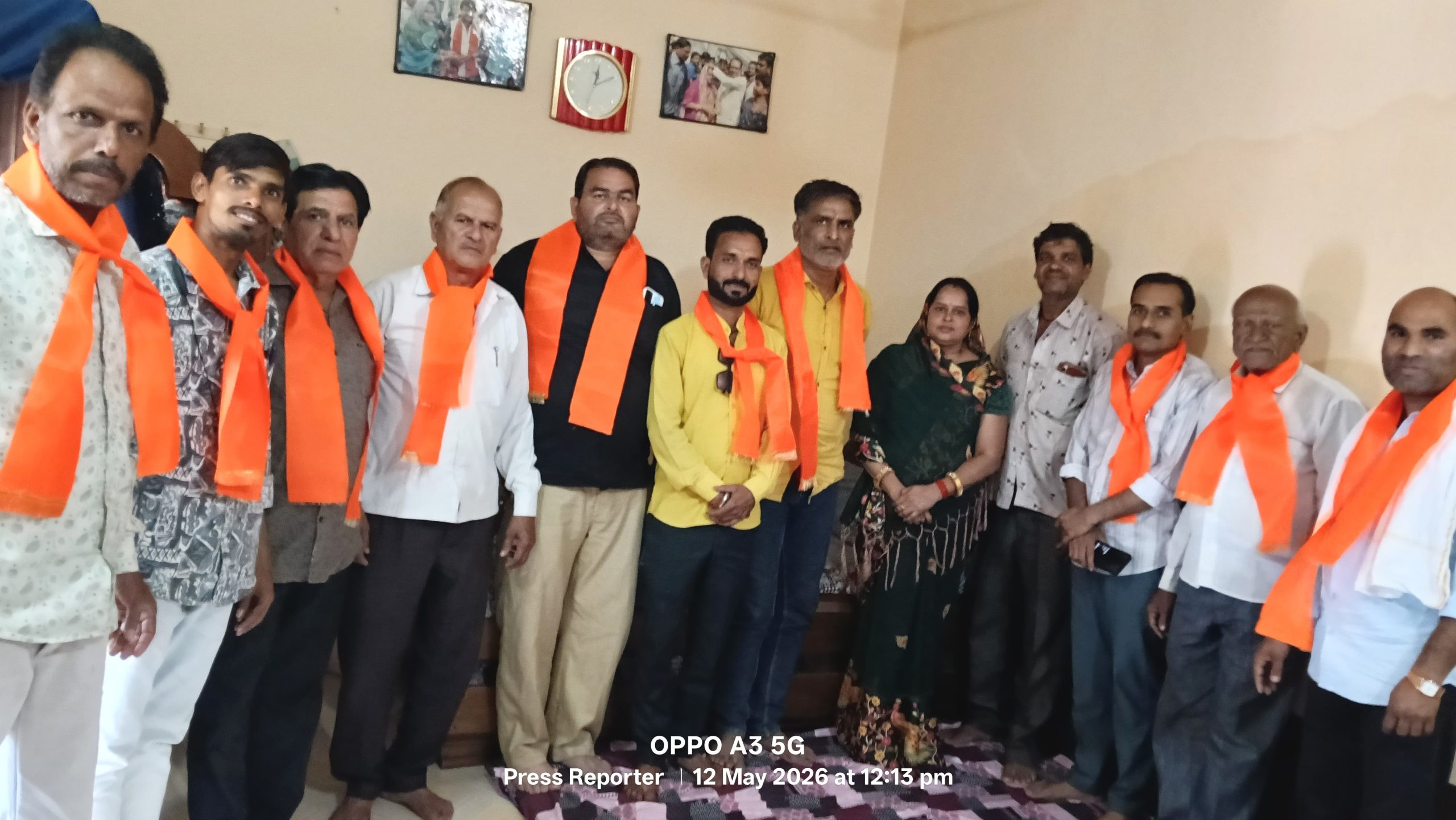 पत्रकार समाज का आईना, उनका सम्मान जरूरी ओर मीडिया लोकतंत्र का चौथा स्तंभ है पार्षद विजयलक्ष्मी माली।
