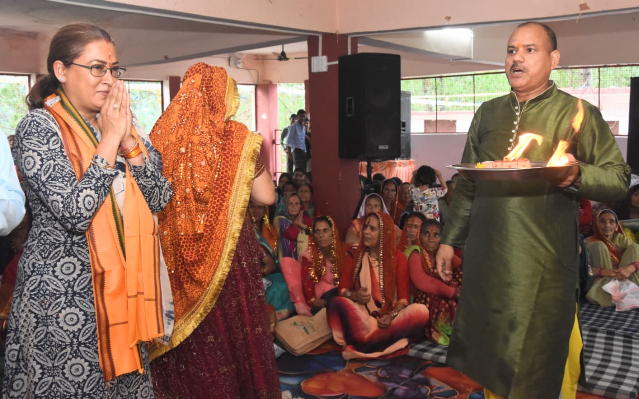 सत्य, सेवा और संस्कारों की राह दिखाता है श्री राम का आदर्श: रेखा आर्या।
