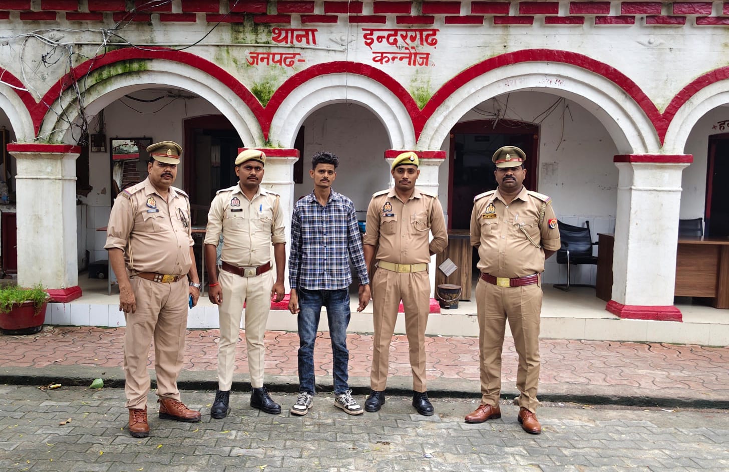 ₹10 हजार का इनामी गैंगस्टर गिरफ्तार, भेजा गया जेल