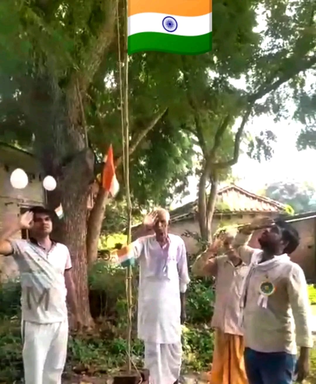 देश प्रेम से ओत-प्रोत हुआ ग्रामीण क्षेत्र, थानागद्दी में हर्षोल्लास से मना स्वतंत्रता दिवस।