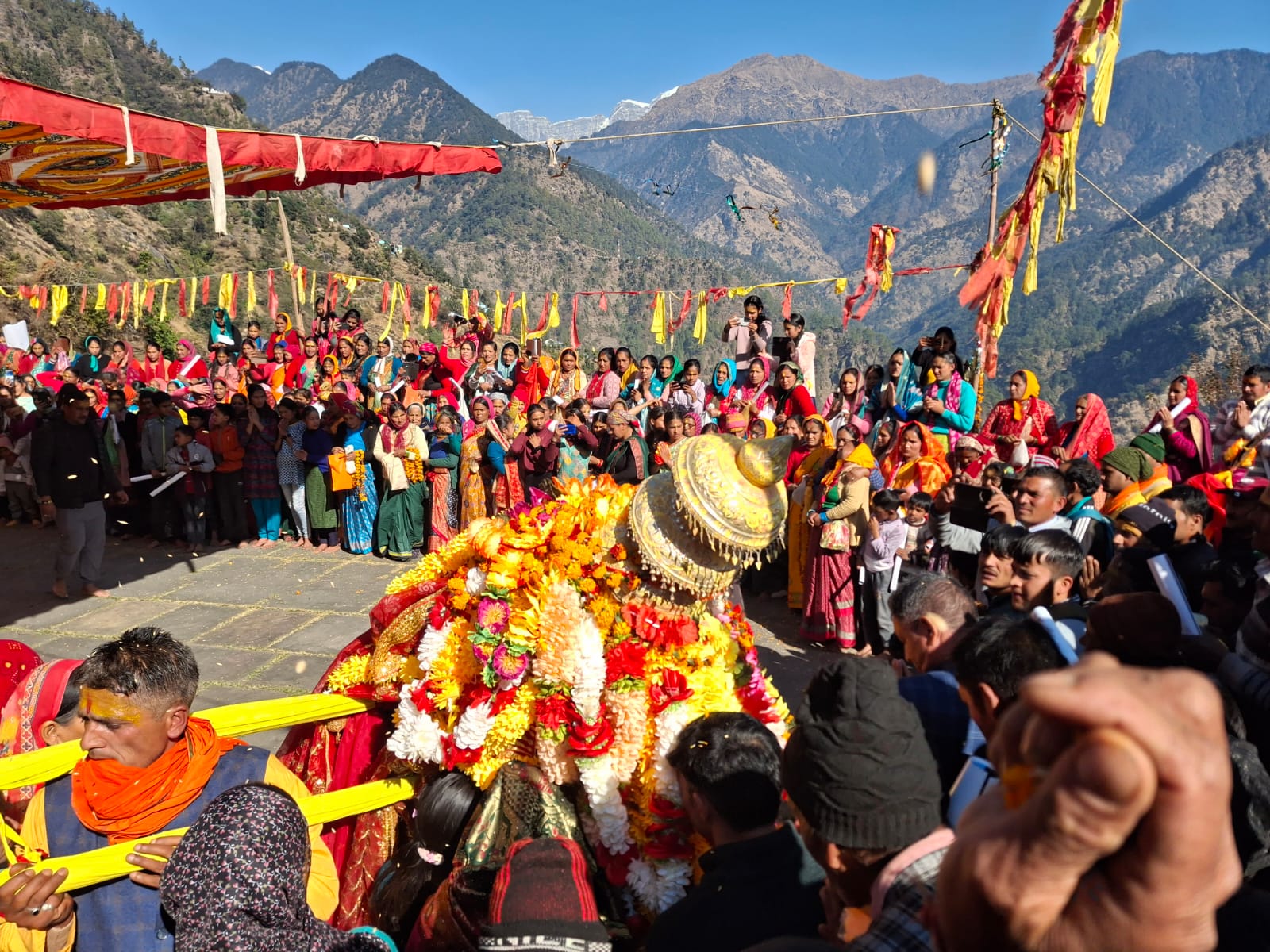 भगवती चामुण्डा की तृतीय चरण की दिवारा यात्रा एक सितम्बर से।
