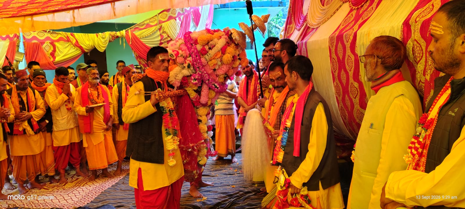 पंद्रह वर्षों बाद हुआ भगवती चामुण्डा और ओंकारेश्वर महादेव का ऐतिहासिक मिलन। 