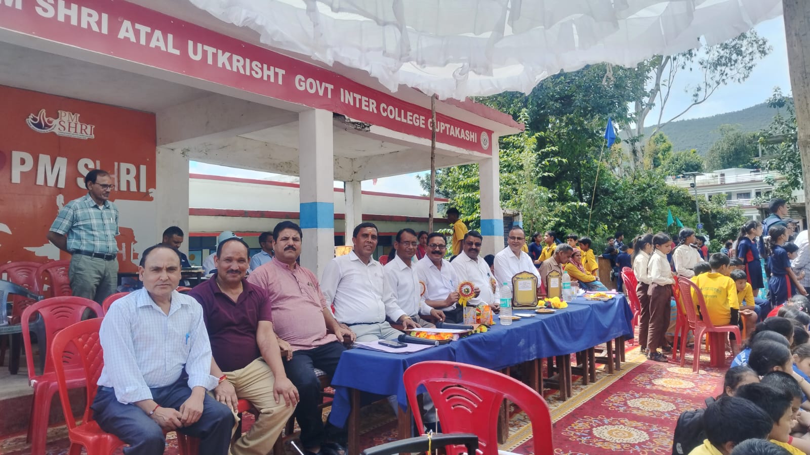 गुप्तकाशी में ब्लॉक स्तरीय खेल प्रतियोगिता का भव्य शुभारम्भ।