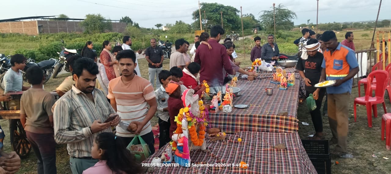 शुभ मुहूर्त में हुआ गणेश विसर्जन 