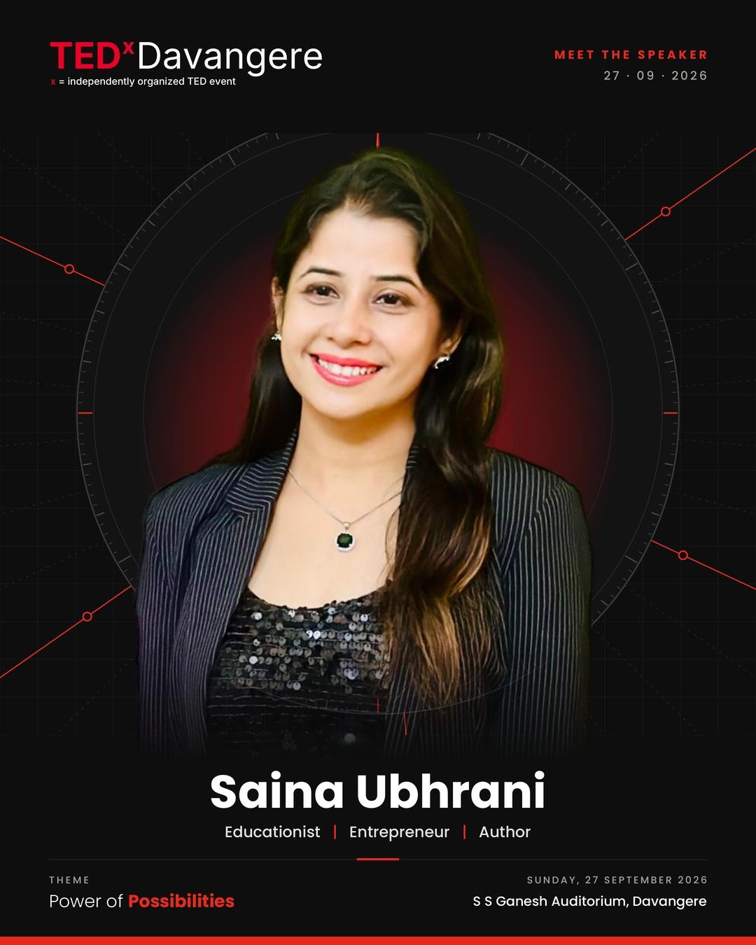 TEDx के वैश्विक मंच पर गूंजी बिलासपुर की सायना उभरानी की आवाज