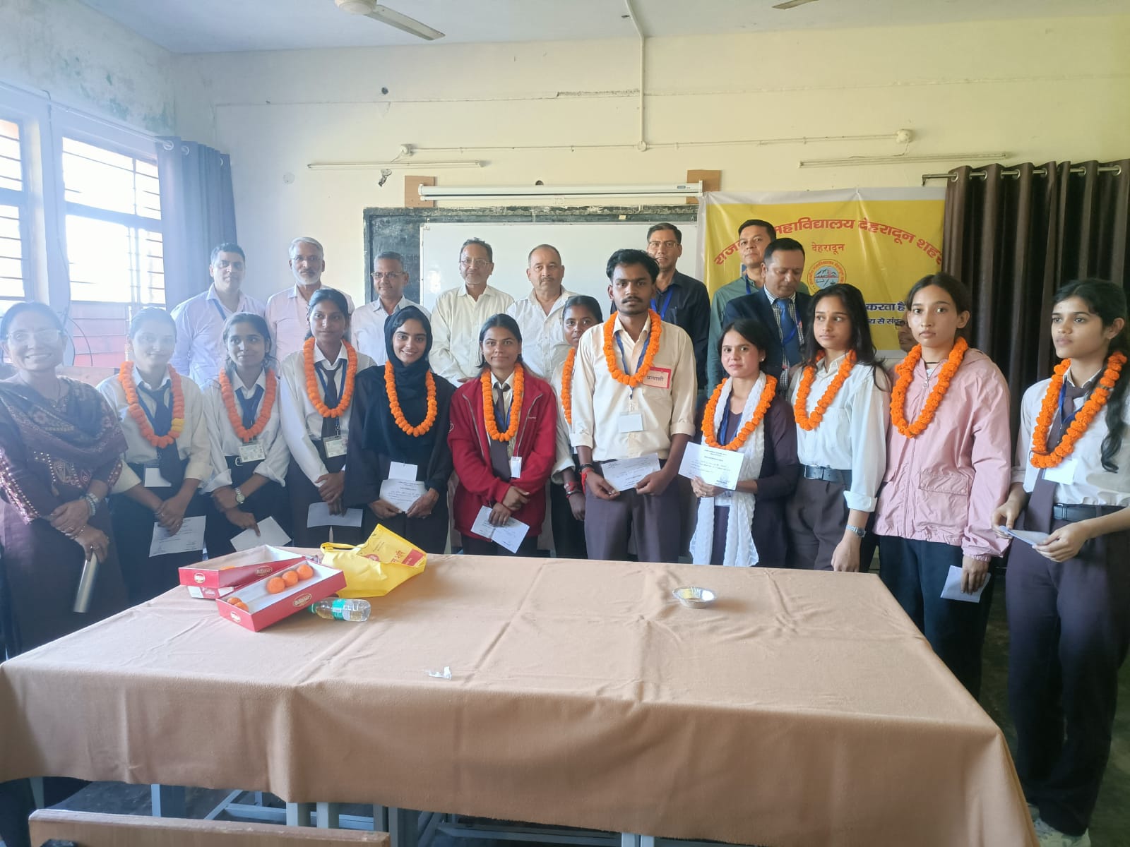 राजकीय महाविद्यालय देहरादून शहर में छात्र संघ चुनाव शांतिपूर्ण ढंग से सम्पन्न।