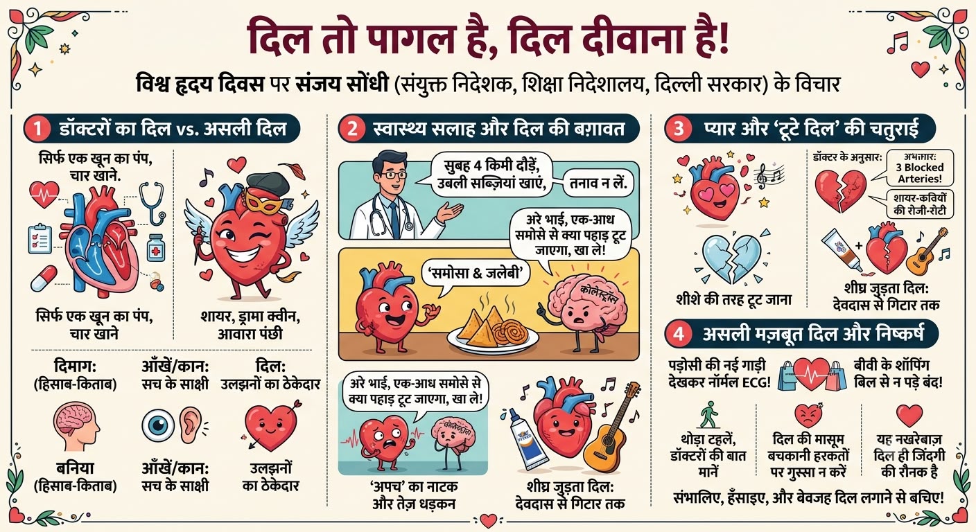 दिल तो पागल है दिल दीवाना है!