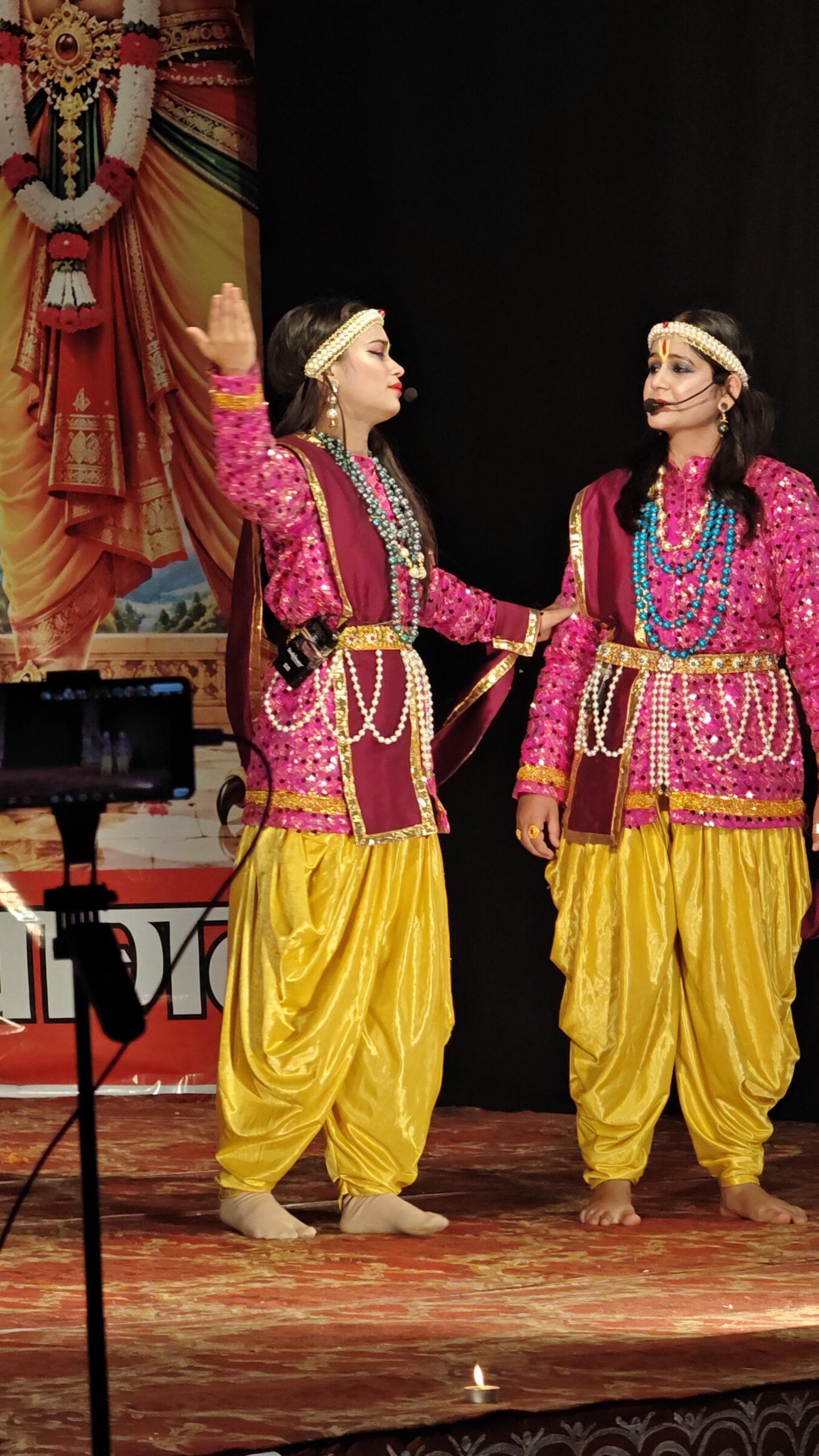 ऐतिहासिक एवं सांस्कृतिक पहचान लक्ष्मी भंडार में रामलीला का मंचन।
