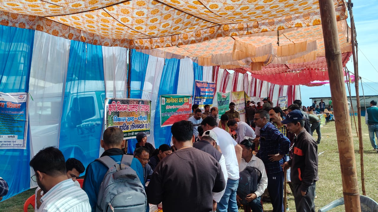 सेवा संकल्प अभियान के तहत भनोली में आयोजित बहुउद्देशीय शिविर में 325 लोगों ने किया प्रतिभाग।