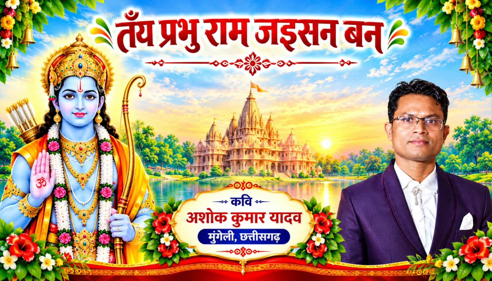 तँय प्रभु राम जइसन बन