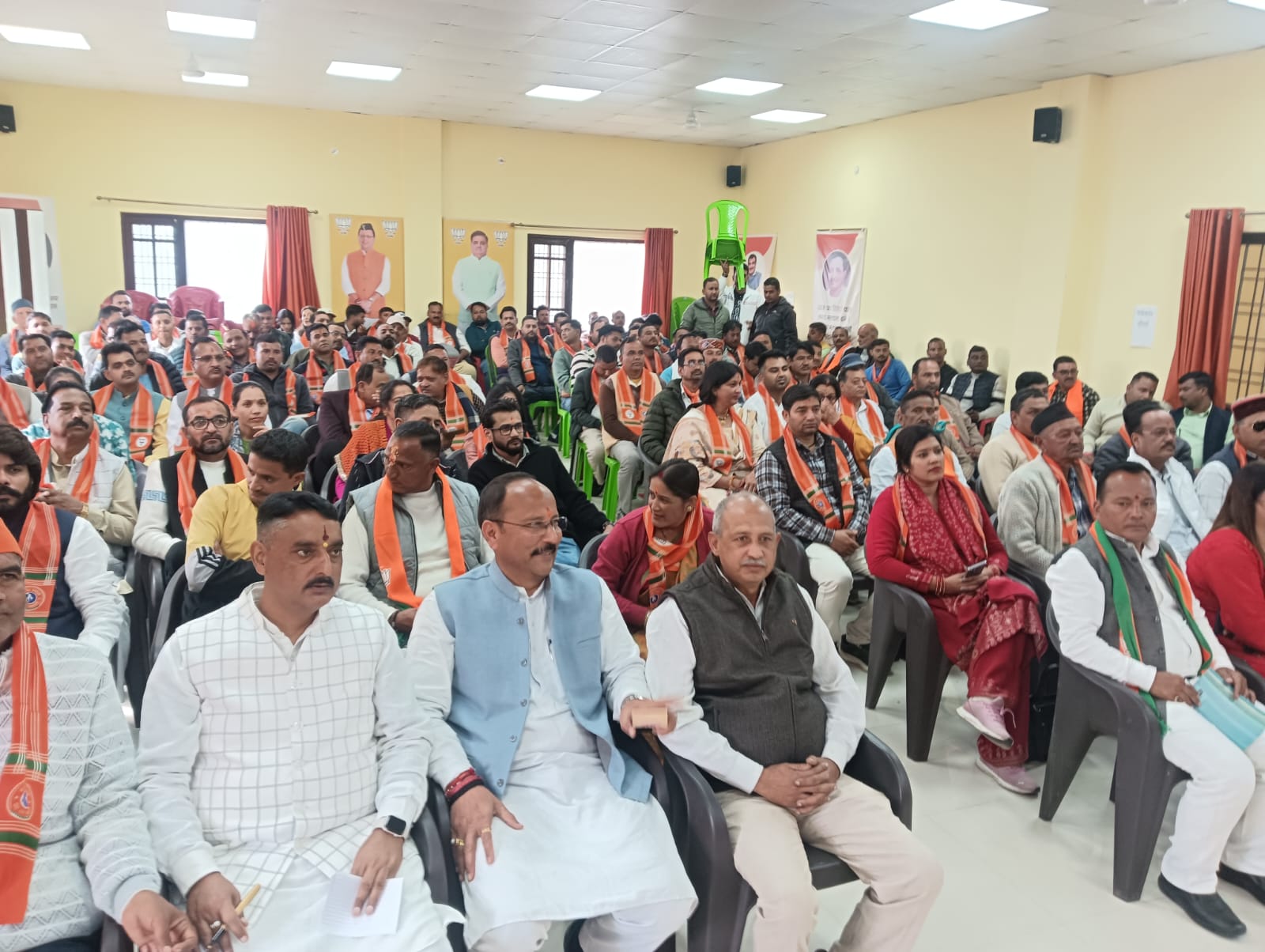 संगठनात्मक बैठक में भाजपा ने बूथ सशक्तीकरण और चुनावी तैयारियों पर किया मंथन।
