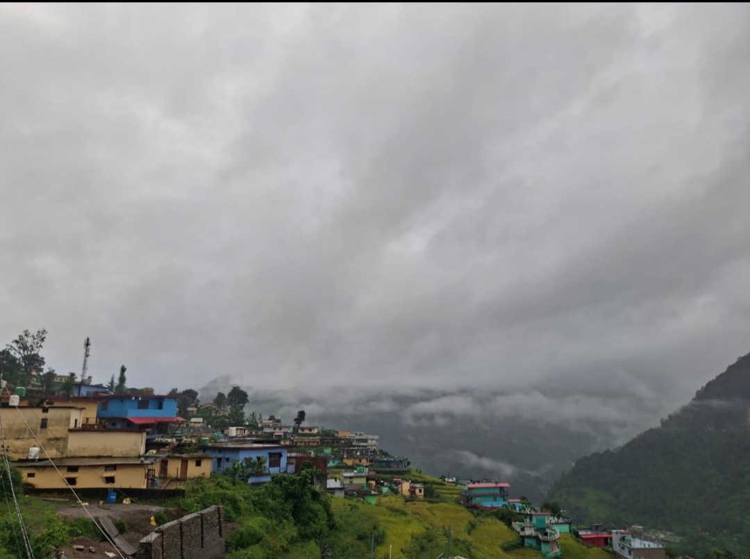 केदार घाटी में फिर बदला मौसम का मिजाज।